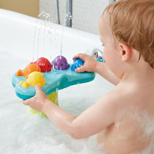 Hape-Musical Whale Fountain-E0218F-Legacy Toys
