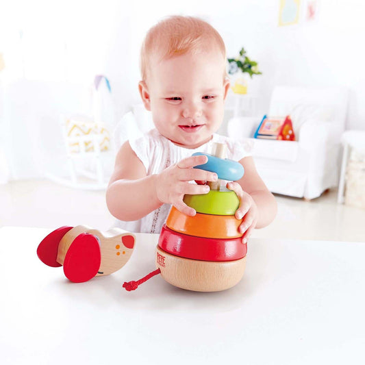 Hape-Pepe Sound Stacker-E0448-Legacy Toys