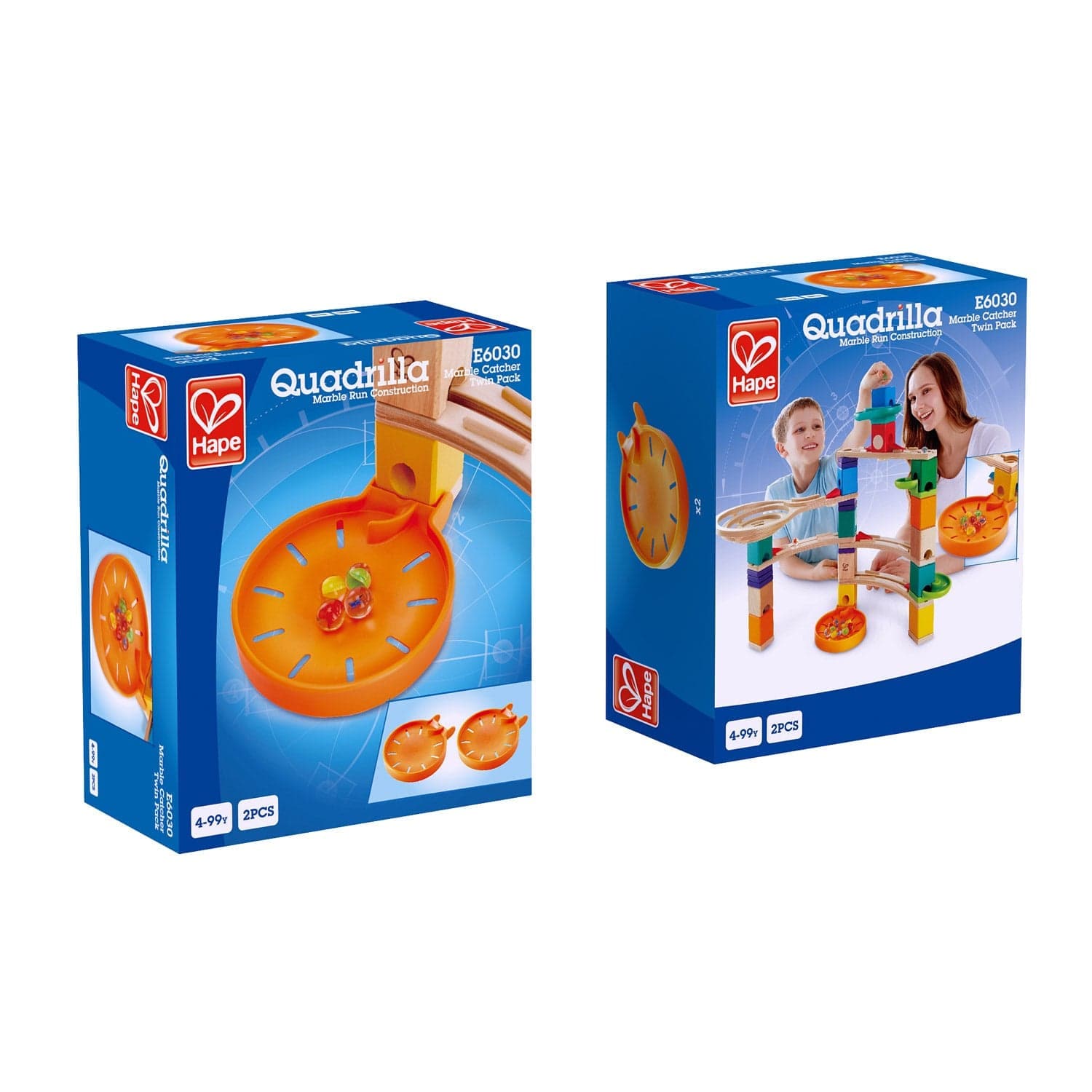 Hape-Quadrilla Marble Catchers-E6030-Legacy Toys