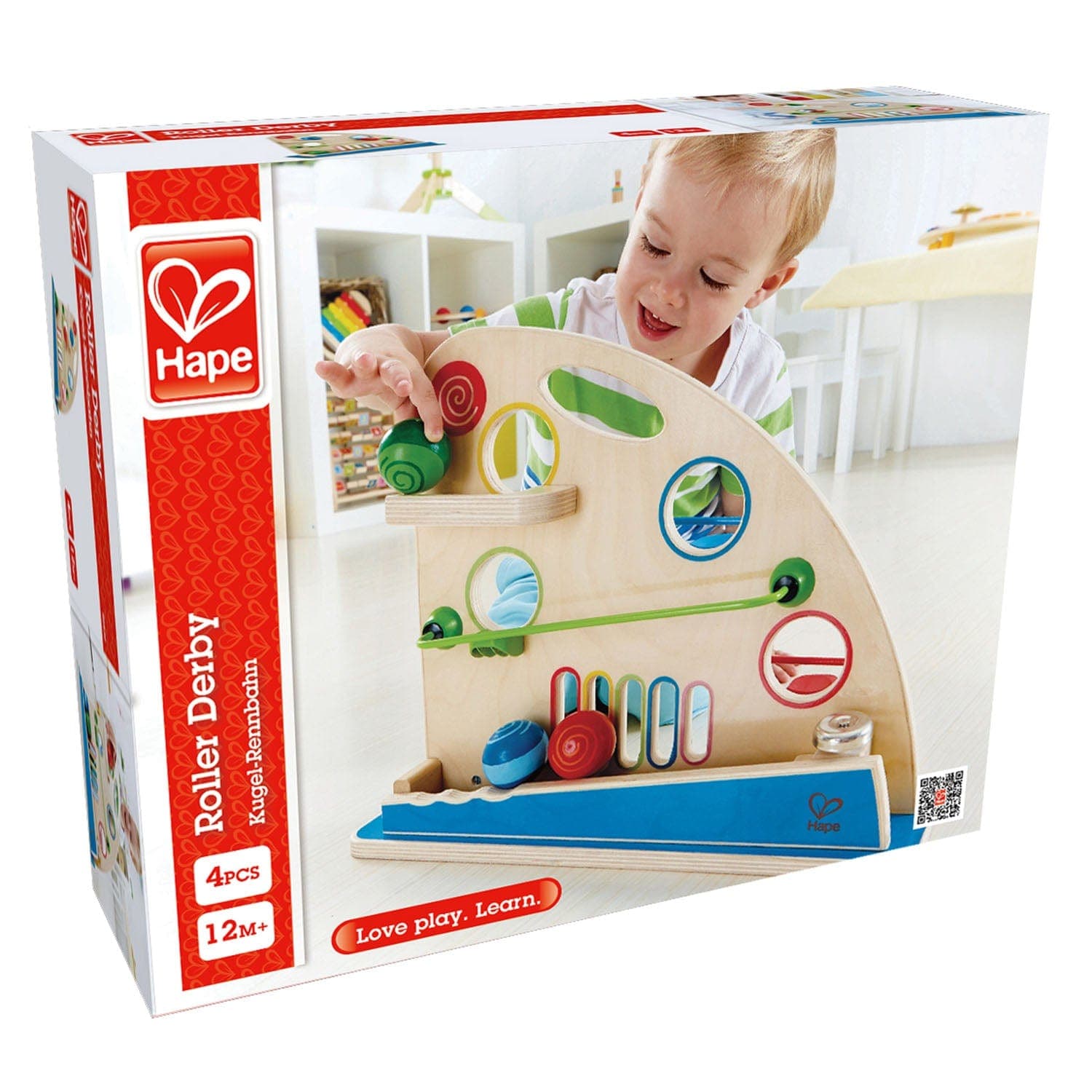 Hape-Roller Derby-E0430-Legacy Toys