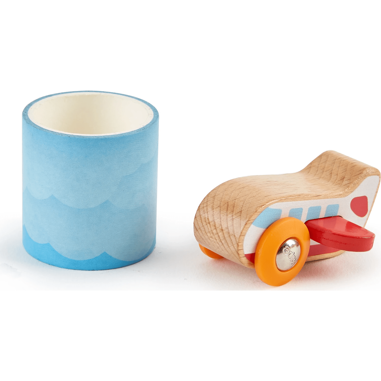 Hape-Tape & Roll Plane-E0461-Legacy Toys