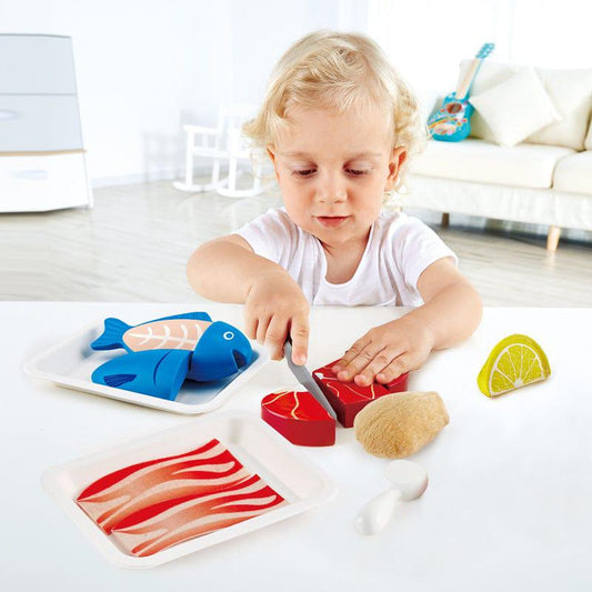 Hape-Tasty Proteins Kitchen Playset-E3155-Legacy Toys