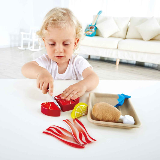 Hape-Tasty Proteins Kitchen Playset-E3155-Legacy Toys