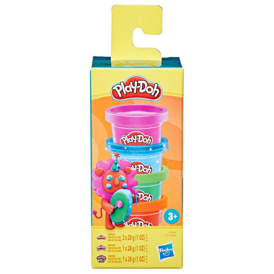 Hasbro-Play-Doh Mini Color Packs Assortment-F7558-Animals-Legacy Toys