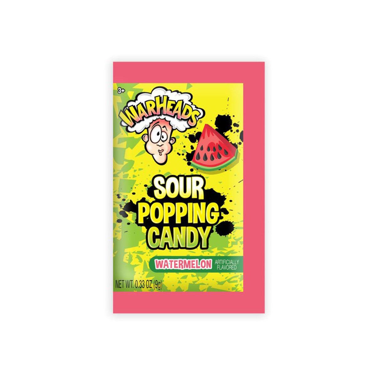 Impact Confections-Warheads Sour Popping Candy - Watermelon-103731-Legacy Toys