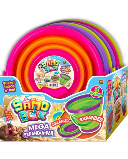 JA-RU-Sand Mega Expand-A-Pail-1288-Legacy Toys
