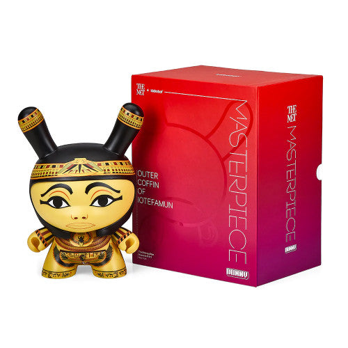 Kid Robot-The Met 8" Masterpiece Dunny - Outer Coffin of Iotefamun Limited Edition of 500-KR17163-Legacy Toys