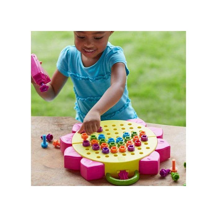 Learning Resources-Design & Drill - Flower Power Studio-4123-Legacy Toys