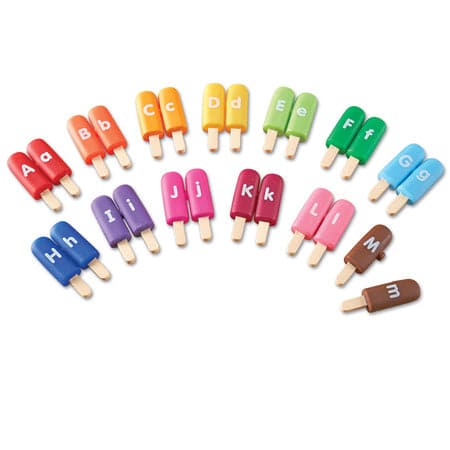 Learning Resources-Smart Snacks Alpha Pops-LER7345-Legacy Toys