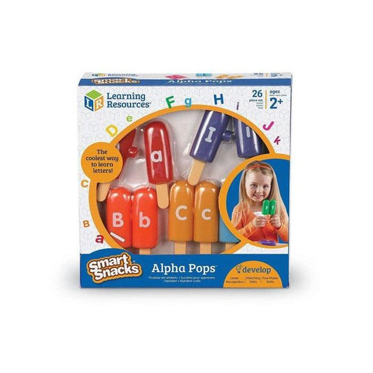 Learning Resources-Smart Snacks Alpha Pops-LER7345-Legacy Toys