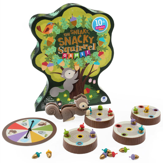 Learning Resources-The Sneaky, Snacky Squirrel Game Special Edition-3424-Legacy Toys