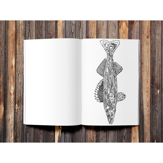 Legacy Bound-North American Wildlife - An Adult Coloring Book-LBP1002-Legacy Toys