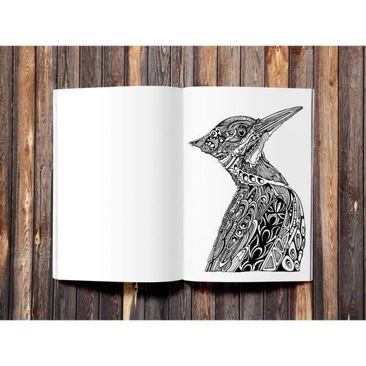 Legacy Bound-North American Wildlife - An Adult Coloring Book-LBP1002-Legacy Toys