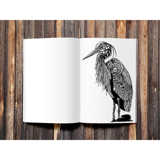 Legacy Bound-North American Wildlife - An Adult Coloring Book-LBP1002-Legacy Toys