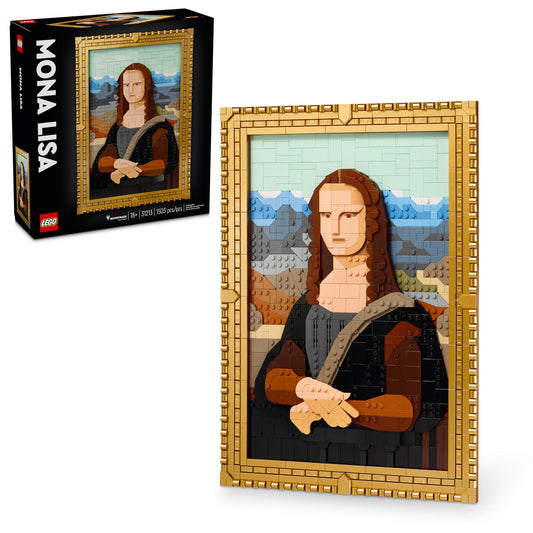 Lego-LEGO Art - Mona Lisa-31213-Legacy Toys