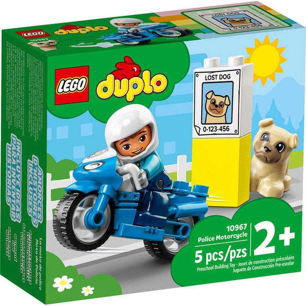 Lego-DUPLO Police Motorcycle-10967-Legacy Toys