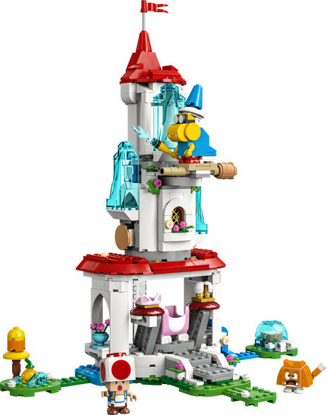 Lego-Cat Peach Suit and Frozen Tower Expansion Set-71407-Legacy Toys