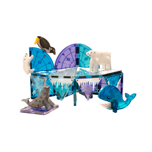 Magna-Tiles-Magna-Tiles Arctic Animals 25 Piece Set-21125-Legacy Toys