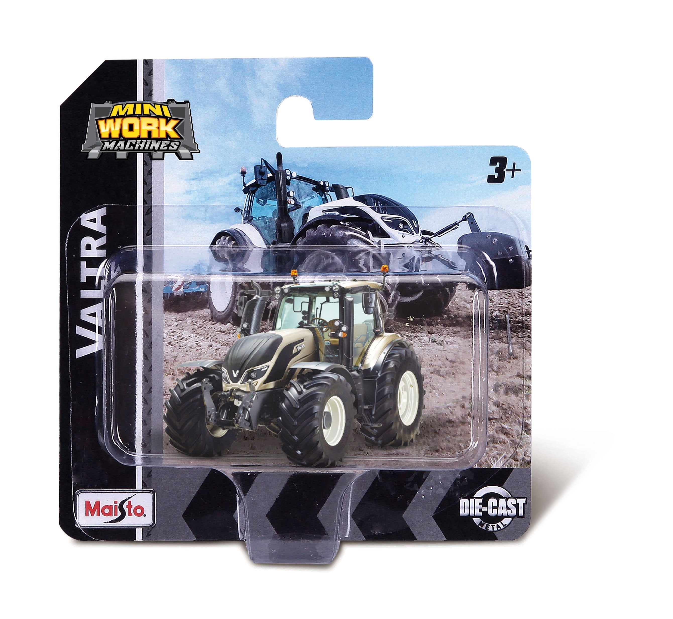 Maisto-1:64 3" Mini Work Machines Tractors Assorted Styles-15530-Legacy Toys