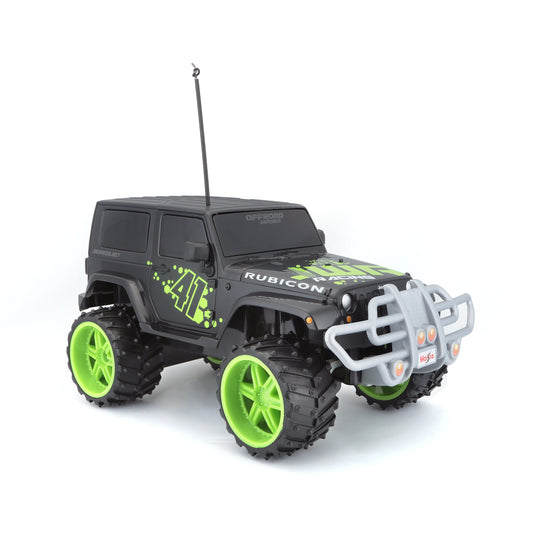 Maisto-R/C 1:16 Off-Road Truck - Jeep Wrangler Rubicon-82700-Legacy Toys