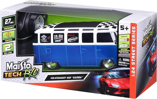 Maisto-R/C 1:24 Volkswagen Van "Samba"-81529-Legacy Toys