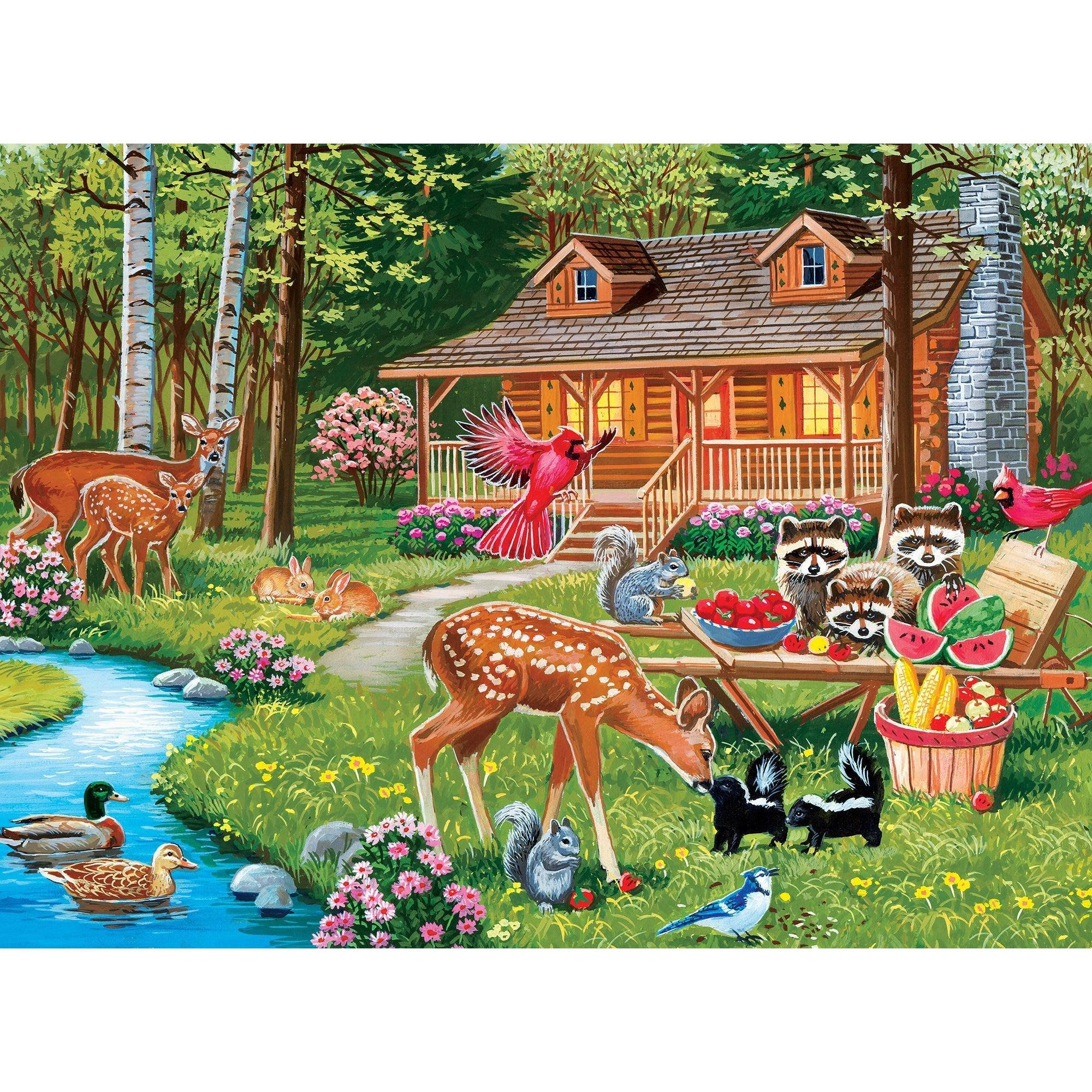MasterPieces-Great Outdoors - Assortment - 500 Piece Puzzle-82224-Creekside Gathering-Legacy Toys