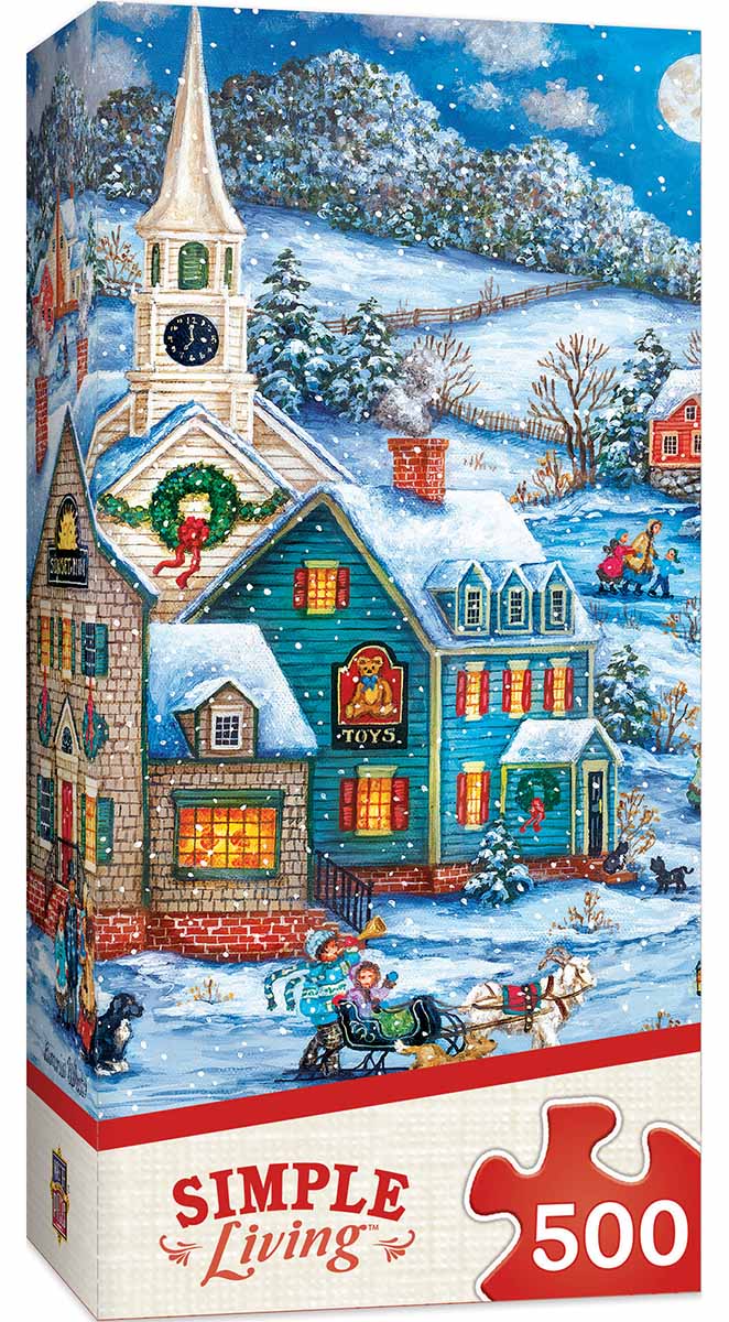 MasterPieces-Simple Living - 500 Piece Puzzle Assortment-32214-Welcoming the New Year-Legacy Toys