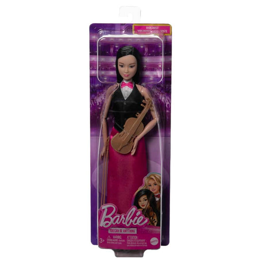 Mattel-Barbie Doll & Accessories - Career Violinist Musician Doll-HKT68-Legacy Toys