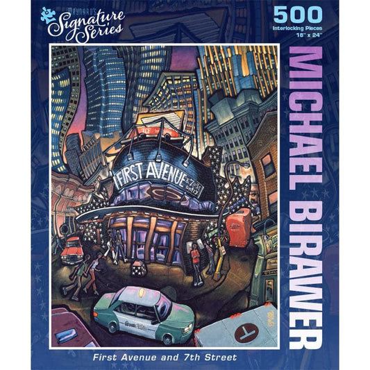 Maynards-Puzzle Twist - First Avenue - 500 Piece Puzzle-20007-Legacy Toys