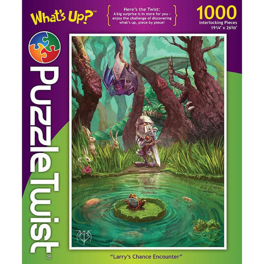 Maynards-Puzzle Twist - Larry's Chance Encounter - 1,000 Piece Puzzle-10304-Legacy Toys