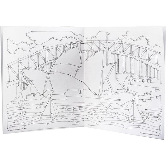 MindWare-Extreme Dot to Dot - Around the World-54004-Legacy Toys