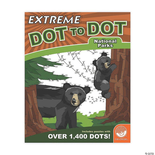 MindWare-Extreme Dot to Dot - National Parks-13958558-Legacy Toys