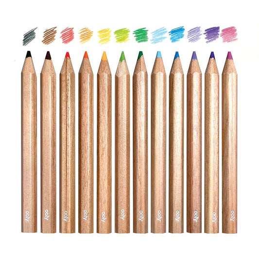 Ooly-Draw 'n' Doodle Mini Colored Pencils + Sharpener-128-172-Legacy Toys