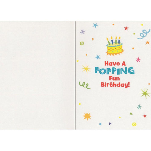 Peaceable Kingdom-Age 4 Lettering Foil Card-5183G-Legacy Toys