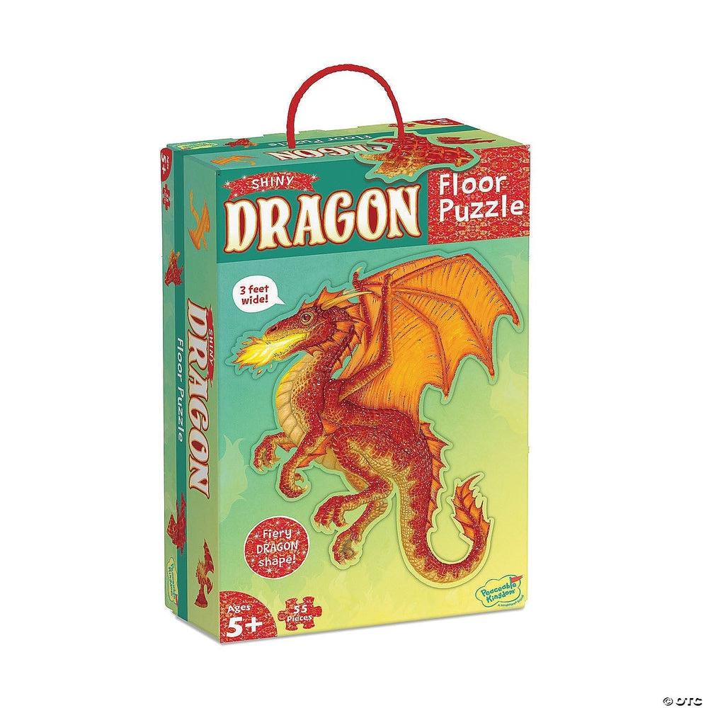 Peaceable Kingdom-Floor Puzzle: Dragon-PZ52-Legacy Toys