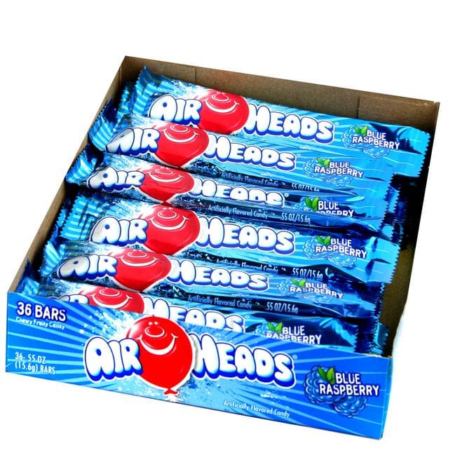 Perfetti-Air Heads - Blue Raspberry - Changemaker-400235-Legacy Toys