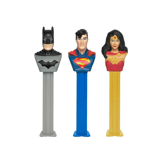 PEZ Candy-Pez Blister Card Dispenser - Justice League - Assorted Styles-79411-Legacy Toys
