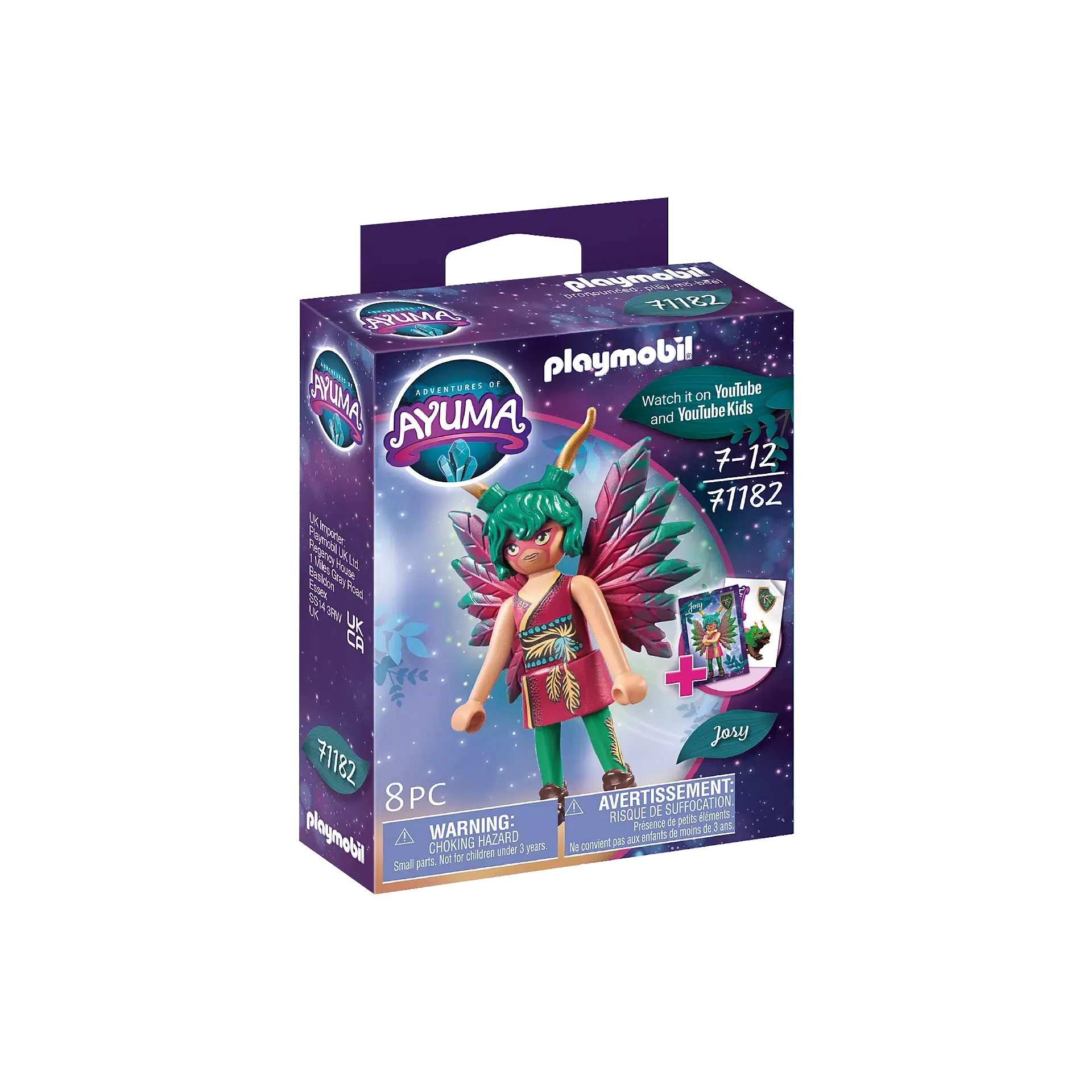 Playmobil-Adventures of Ayuma - Knight Fairy Josy-71182-Legacy Toys