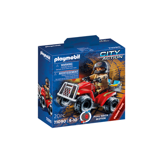 Playmobil-City Action - Fire Rescue Quad-71090-Legacy Toys