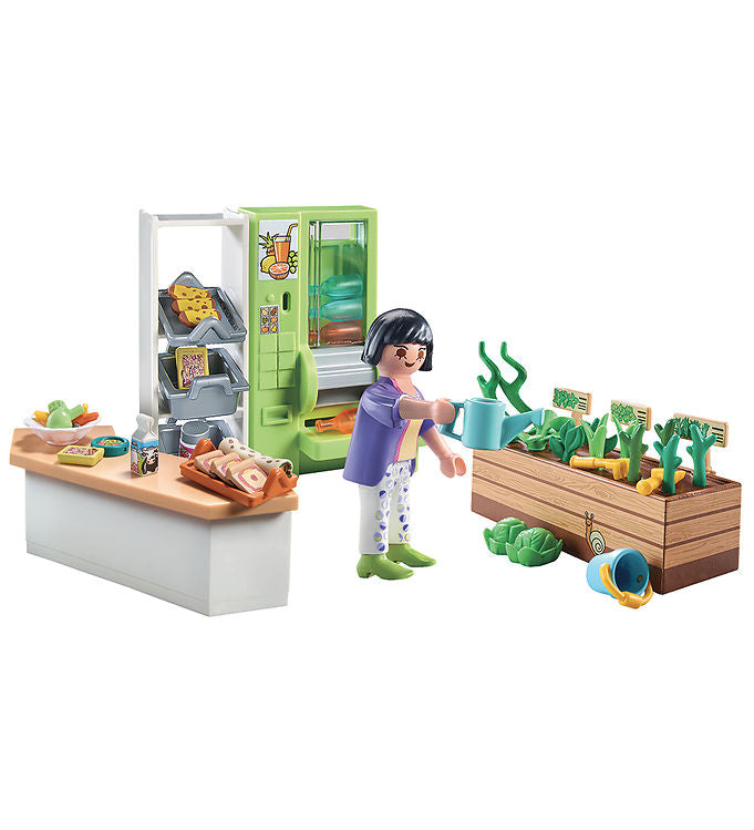 Playmobil-City Life - Lunch Kiosk-71333-Legacy Toys