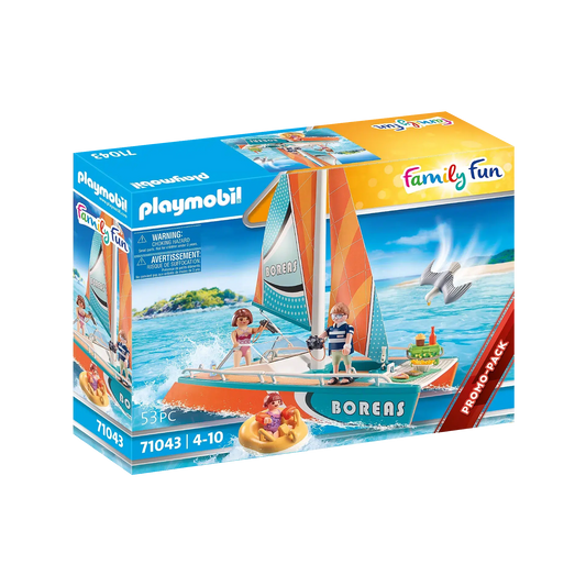 Playmobil-Family Fun - Catamaran-71043-Legacy Toys