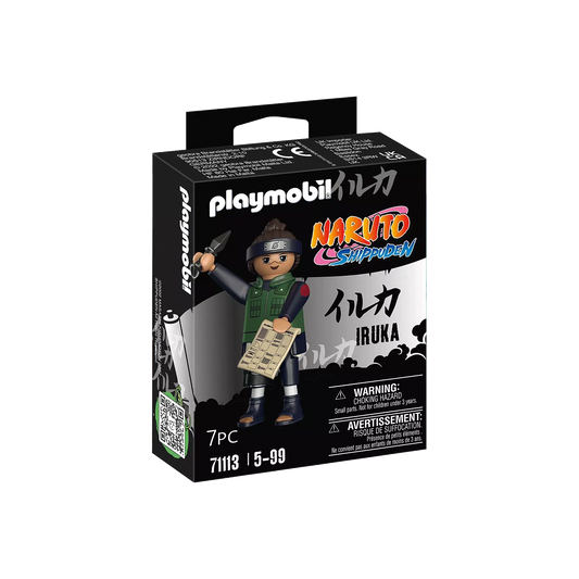 Playmobil-Naruto Shippuden - Iruka-71113-Legacy Toys