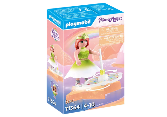 Playmobil-Princess Magic - Rainbow Spinning Top-71364-Legacy Toys