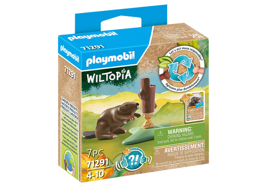 Playmobil-Wiltopia - Beaver-71291-Legacy Toys
