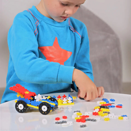Plus-Plus USA-Plus-Plus Tube - 200 pc Color Cars - Hero-05088-Legacy Toys