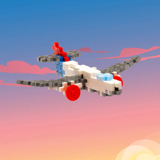 Plus-Plus USA-Plus-Plus Tube - Airplane-05118-Legacy Toys