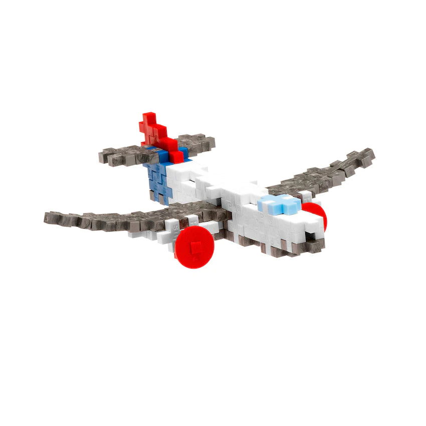Plus-Plus USA-Plus-Plus Tube - Airplane-05118-Legacy Toys