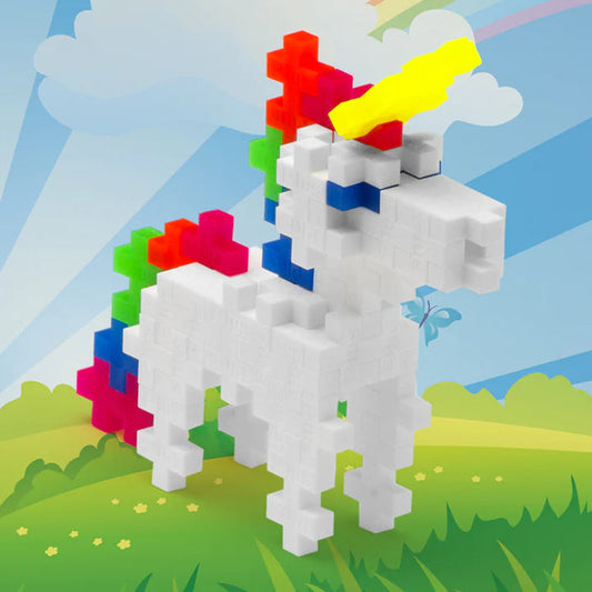 Plus-Plus USA-Plus-Plus Tube - Unicorn-04144-Legacy Toys