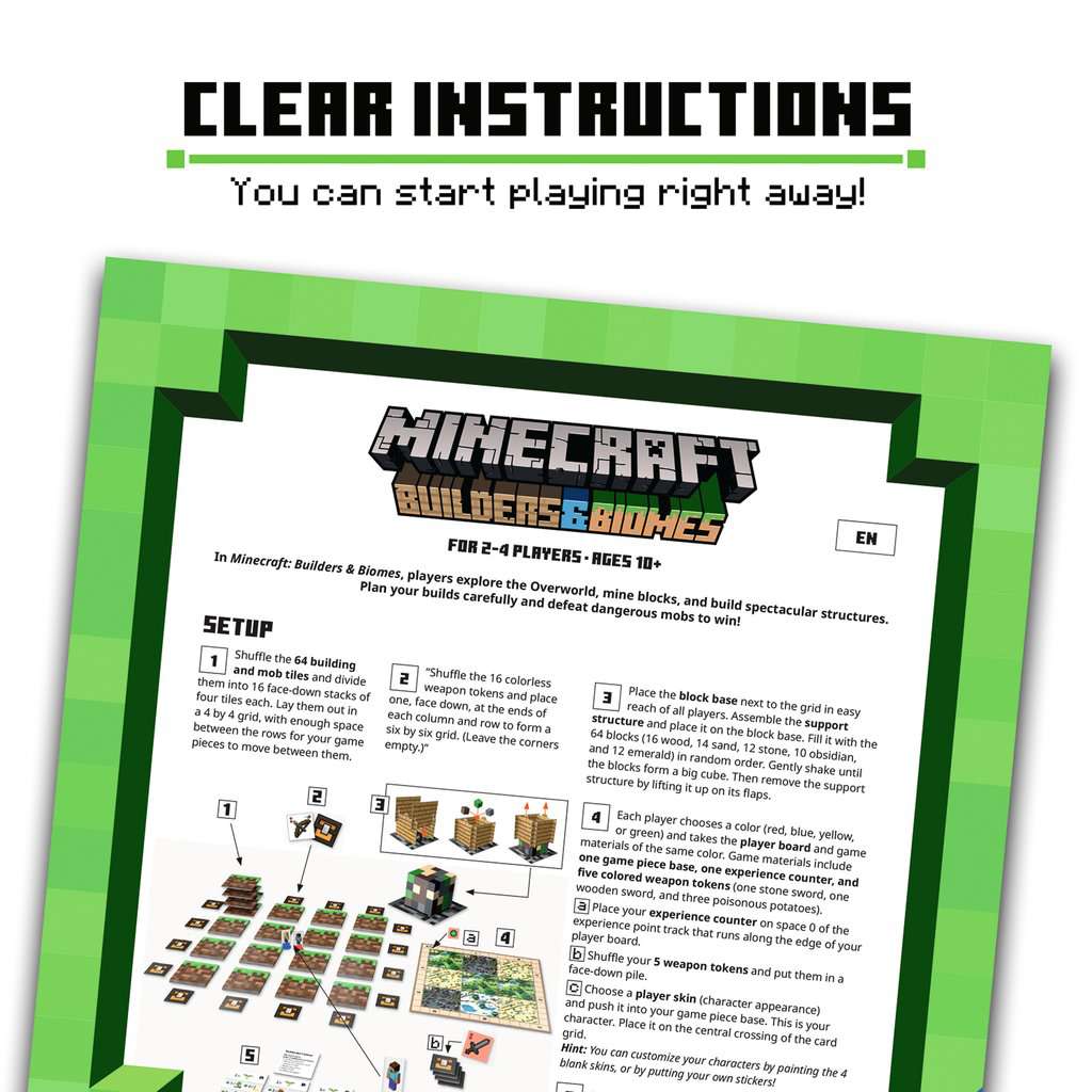 Ravensburger-Minecraft Builders & Biomes-26132-Legacy Toys