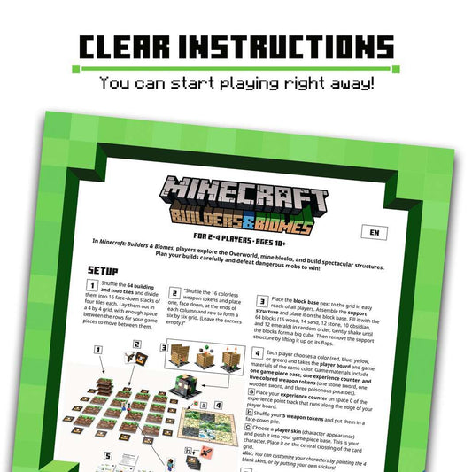 Ravensburger-Minecraft Builders & Biomes-26132-Legacy Toys